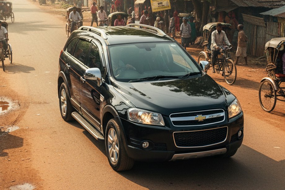 Chevrolet Captiva 2006–2019 Maydos V1 sidetrin (2 stk., aluminium ↗ rustfrit stål) 2016-2019 Image