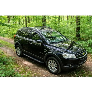 Sidetrin Bosphorus Black (2 stk., aluminium) Chevrolet Captiva 2006–2019 foto 1