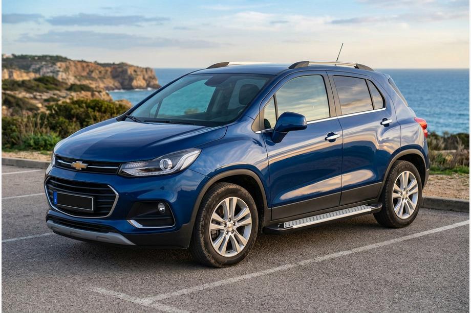 Chevrolet Trax 2012–2023 Sidetrin Allmond Grey (2 stk., aluminium) Image