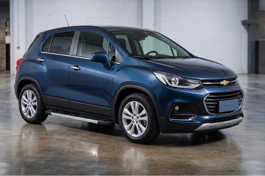 Chevrolet Trax 2012–2023 RedLine V1 sidestrin (2 stk., aluminium) Image