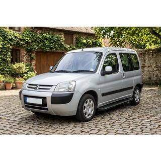 Sidetrin Allmond Black (2 stk., aluminium) Citroen Berlingo 1996–2008 foto 1