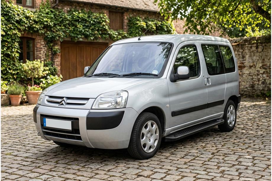 Citroen Berlingo 1996–2008 Sidetrin Allmond Black (2 stk., aluminium) Image