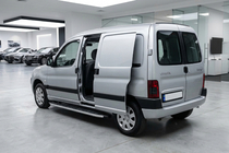 Citroen Berlingo 1996–2008 Sidetrin Fullmond (2 stk., aluminium) foto 1