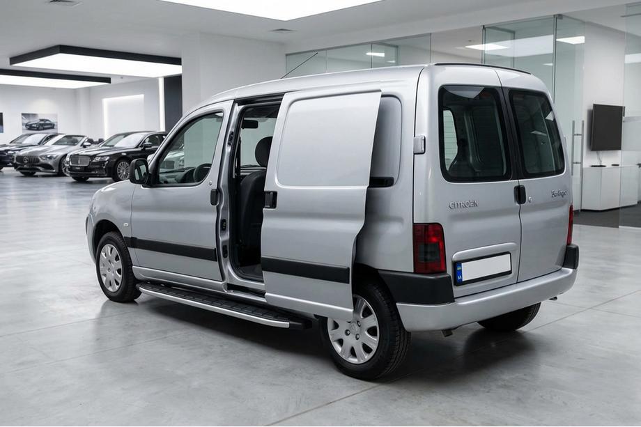 Citroen Berlingo 1996–2008 Sidetrin Fullmond (2 stk., aluminium) Image