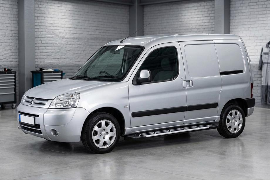 Citroen Berlingo 1996–2008 Sunrise sidetrin (2 stk., aluminium) Image