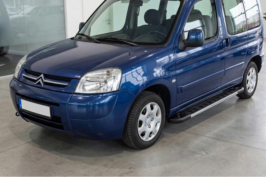 Citroen Berlingo 1996–2008 RedLine V1 sidetrin (2 stk., aluminium) Image