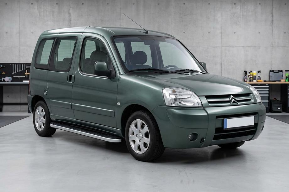 Citroen Berlingo 1996–2008 Sidetrin Tayga Grey (2 stk., aluminium) Image