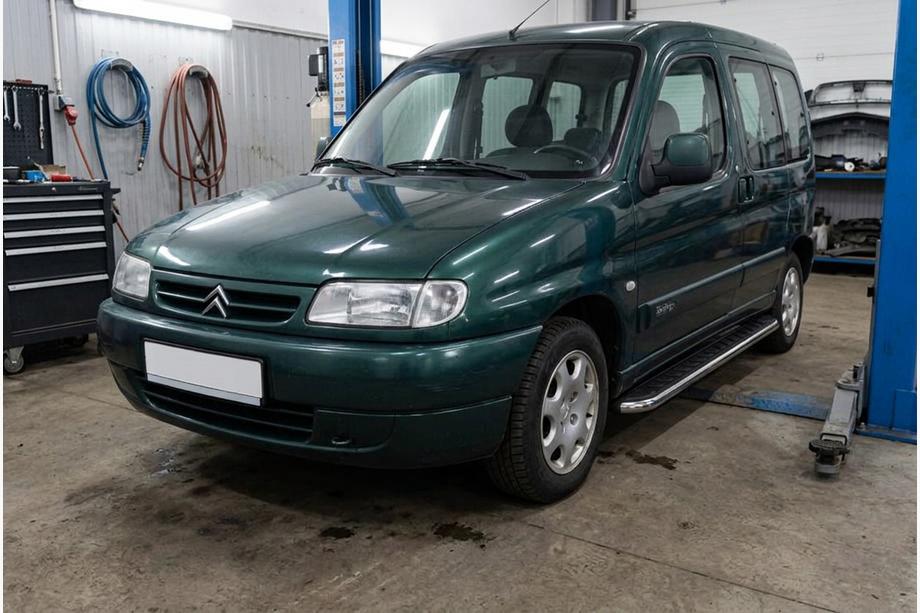 Citroen Berlingo 1996–2008 Maydos V1 sidetrin (2 stk., aluminium ↗ rustfrit stål) Image