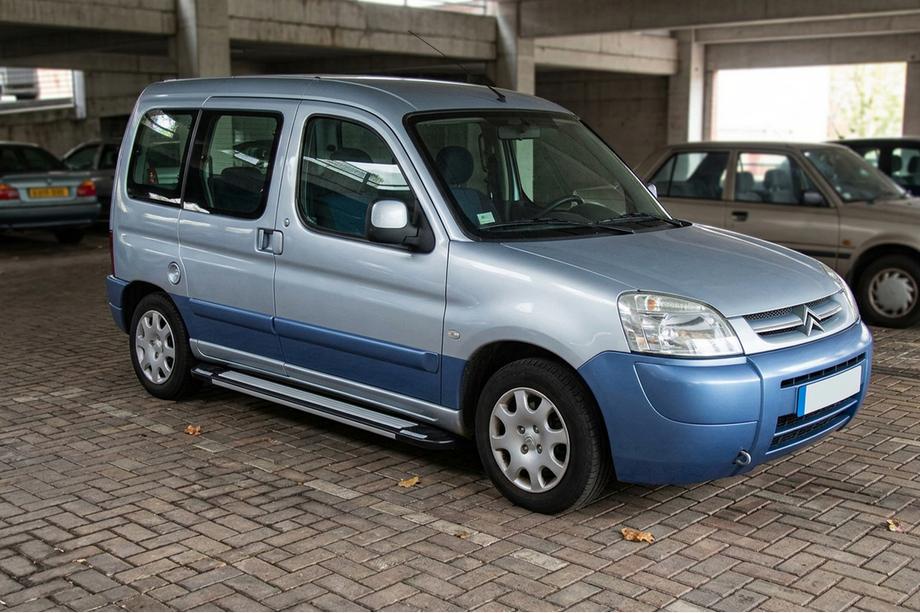 Citroen Berlingo 1996–2008 Sidetrin Rainbow (2 stk., aluminium) Image