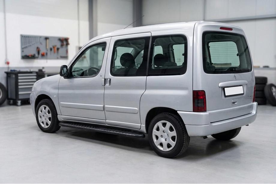 Citroen Berlingo 1996–2008 Sidetrin Bosphorus Black (2 stk., aluminium) Image