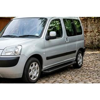 Sidetrin Allmond Black (2 stk., aluminium) foto 1