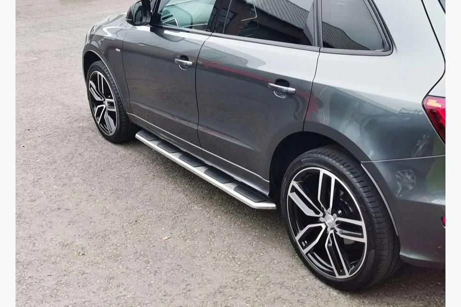 Audi Q3 2011–2019 OEM-V1 sidestrin (2 stk., aluminium) Foto 2