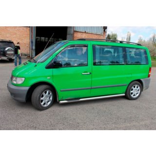 Siderør (2 stk., rustfrit stål) Mercedes Vito W638 1996–2003 foto 3