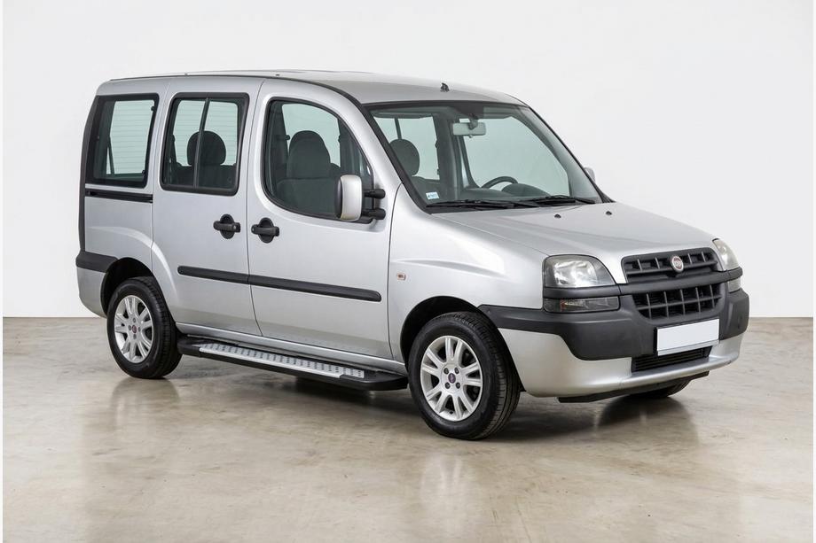 Fiat Doblo I 2001–2005 Sidetrin Allmond Grey (2 stk., aluminium) Image