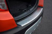 Chevrolet Trax 2012–2023 Krom bagkofangerbeskytter OmsaLine (rustfrit stål) foto 1