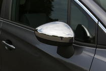 Citroen DS-3 2009–2016 Spejlkapper i rustfrit stål (2 stk.) OmsaLine - italiensk rustfrit stål foto 1