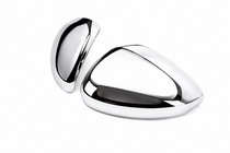 Citroen DS-4 2010–2015 Spejlkapper i rustfrit stål (2 stk.) foto 5