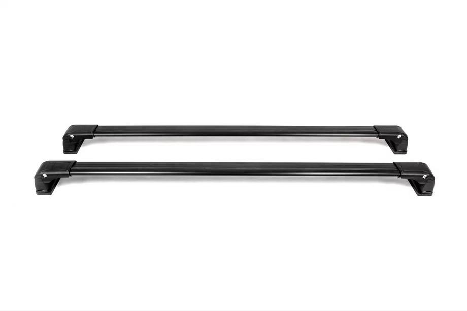 Hyundai I-20 2014–2020 Lastbøjler til faste monteringspunkter, låsbare Wingbar V3 (2 stk.) Sort Foto 7