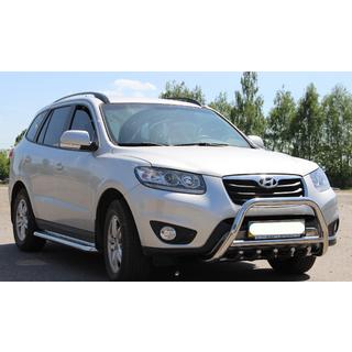 Bullbar WT003 (rustfrit stål) Hyundai Santa Fe 2 2006–2012 foto 2