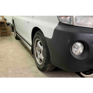 Siderør BB002 (2 stk., rustfrit stål) Hyundai H200, H1, Starex 1998–2007 foto 3