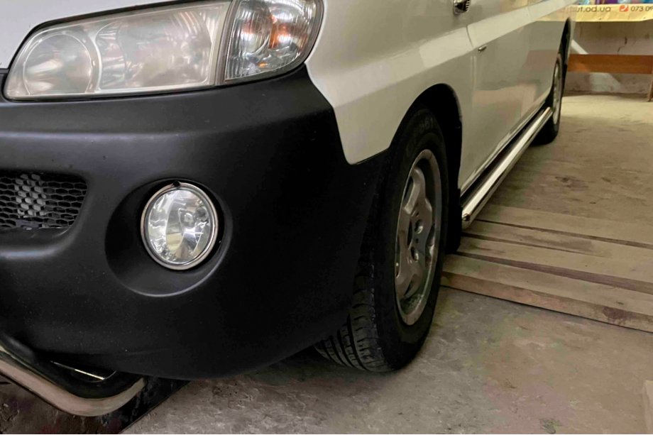 Hyundai H200, H1, Starex 1998–2007 Siderør BB002 (2 stk., rustfrit stål) Foto 1