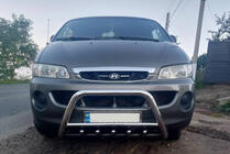 Hyundai H200, H1, Starex 1998–2007 Bullbar WT003 (rustfrit stål) foto 1
