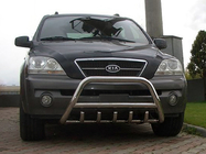 Kia Sorento I BL 2002–2009 Bullbar WT003 (rustfrit stål) foto 1