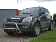 Kia Sorento I BL 2002–2009 Bullbar WT003 (rustfrit stål) foto 2
