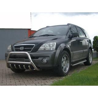 Bullbar WT003 (rustfrit stål) Kia Sorento I BL 2002–2009 foto 2