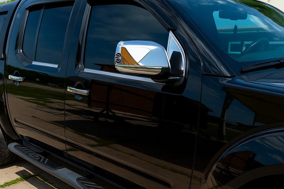 Suzuki Equator 2009– Udvendige vindueslister (4 stk., rustfrit stål) Image