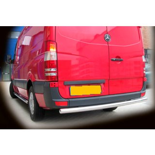 Bageste beskyttelsesbøjle AK002 (rustfrit stål) Mercedes Sprinter W906 2006–2018 foto 2