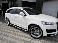 Audi Q5 2008–2017 OEM sidetrin (2 stk., aluminium) foto 1