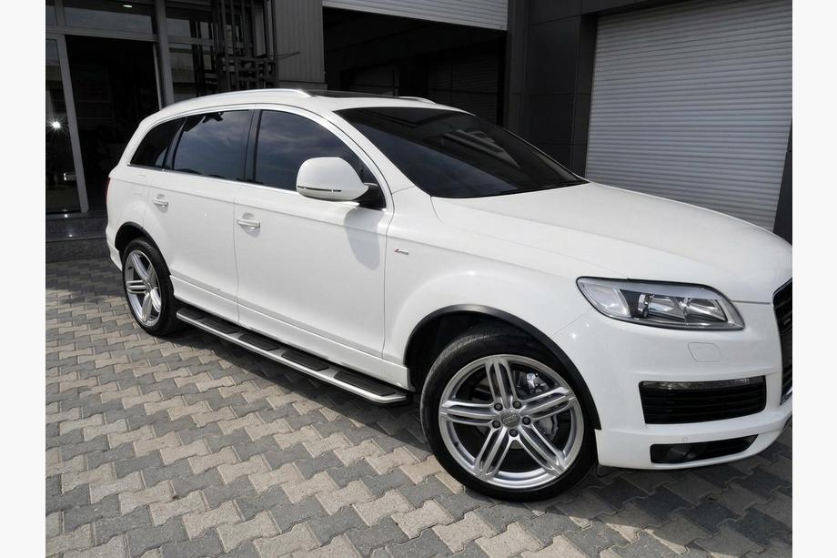 Audi Q5 2008–2017 OEM sidetrin (2 stk., aluminium) Image