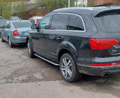 Audi Q7 2005–2015 OEM sidetrin (2 stk., aluminium) foto 8