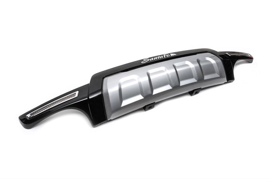 Hyundai Santa Fe 2 2006–2012 Bageste afdækning R007 (plast) Image