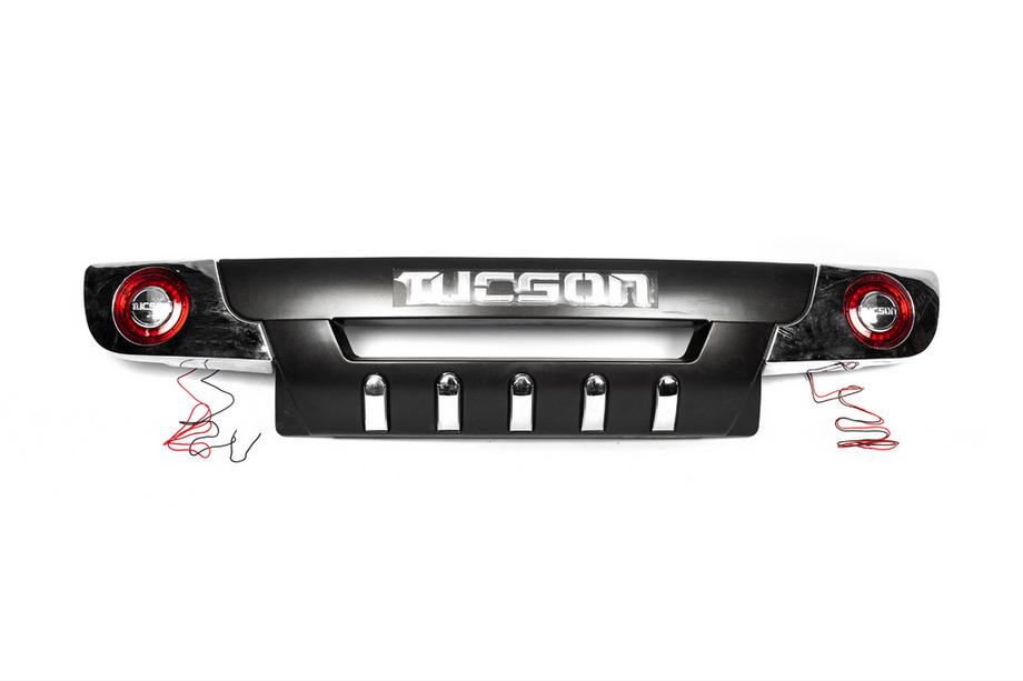 Hyundai Tucson JM 2004– Nedsat! Bageste afdækning R001 (ny fra udstilling) Image