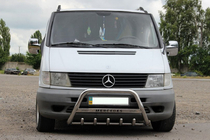 Mercedes Vito W638 1996–2003 Kængurubøjle WT003/4 (rustfrit stål) uden tekst, 51 mm foto 3