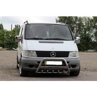 Kængurubøjle WT003/4 (rustfrit stål) Mercedes Vito W638 1996–2003 foto 4