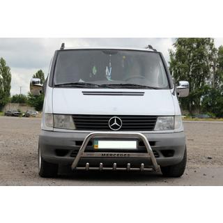 Kængurubøjle WT003/4 (rustfrit stål) Mercedes Vito W638 1996–2003 foto 3