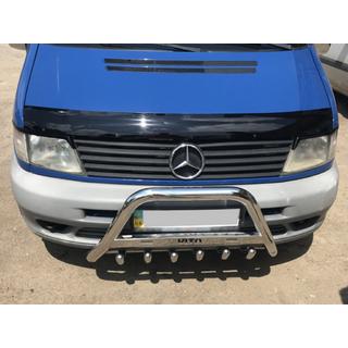 Kængurubøjle WT003/4 (rustfrit stål) Mercedes Vito W638 1996–2003 foto 1