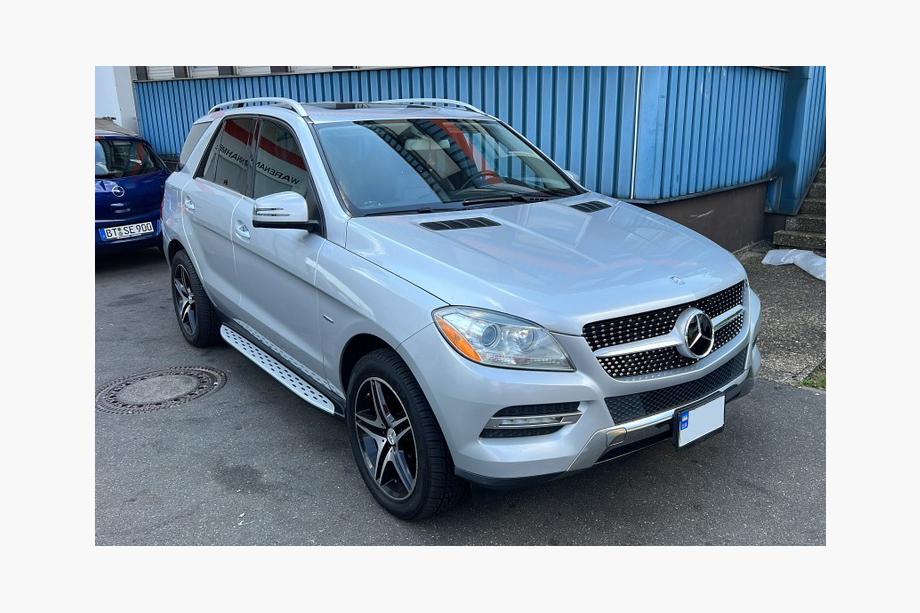 Mercedes GLE/ML Klasse W166 2011–2018 Sidetrin Originalt design (2 stk., aluminium) Image