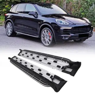 OEM sidetrin (2 stk., aluminium) Porsche Cayenne 2010–2017 foto 1