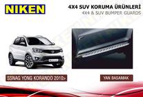 SsangYong Korando 2010–2019 Sidetrin Niken BMW style (2 stk., aluminium) foto 2