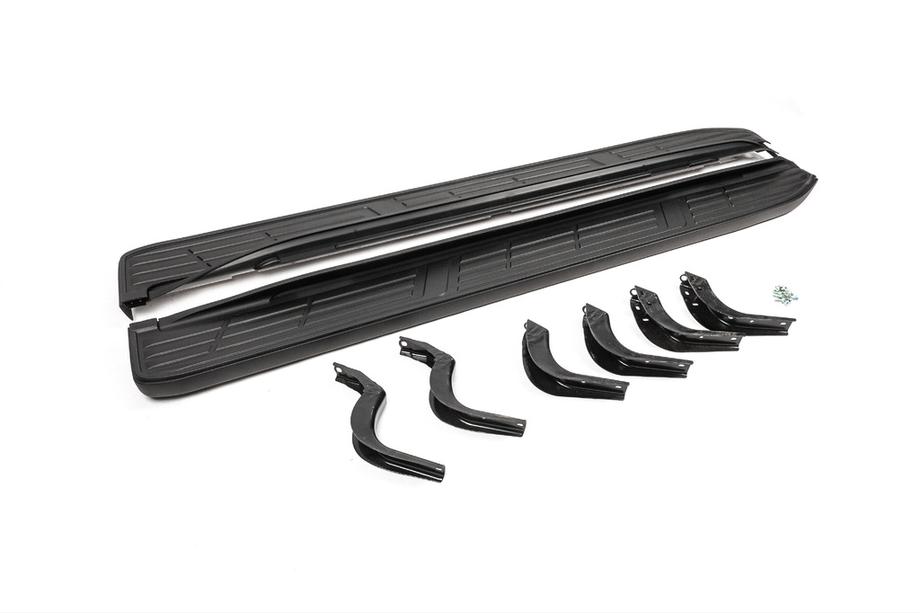 Toyota Land Cruiser Prado 150 2009–2023 OEM sidetrin (2 stk., aluminium) Image