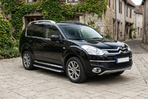 Citroen C-Crosser 2007–2013 Sidetrin Fullmond (2 stk., aluminium) foto 1