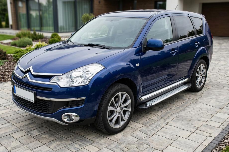 Citroen C-Crosser 2007–2013 Allmond sidetrin (2 stk., aluminium) Image
