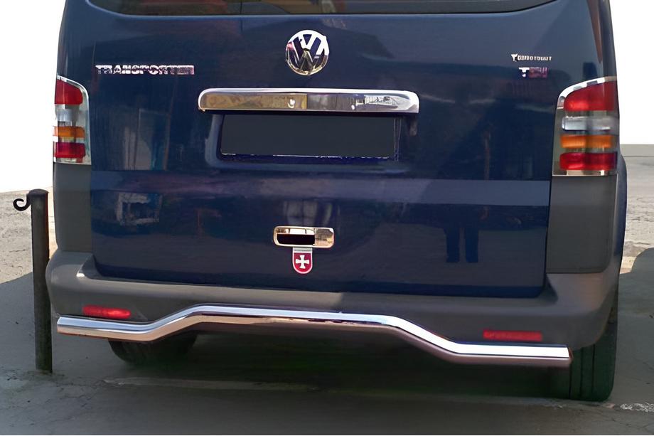 Volkswagen T5 Multivan 2003–2010 Bagbøjle i bølgedesign (rustfrit stål) Foto 1