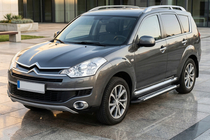 Citroen C-Crosser 2007–2013 Sidetrin Line (2 stk., aluminium) foto 1