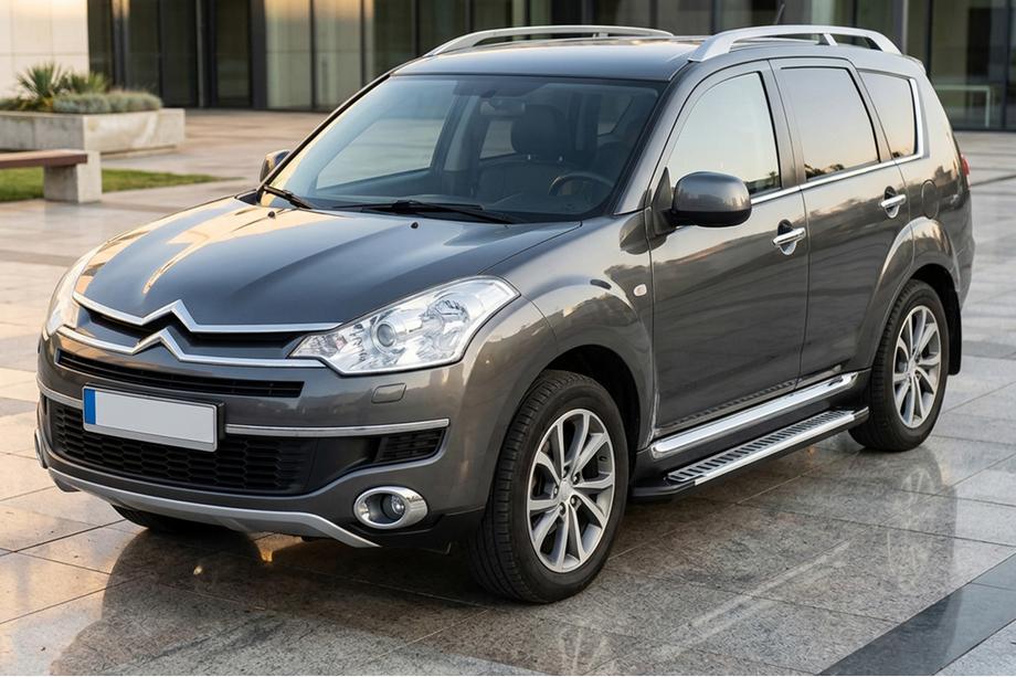 Citroen C-Crosser 2007–2013 Sidetrin Line (2 stk., aluminium) Image