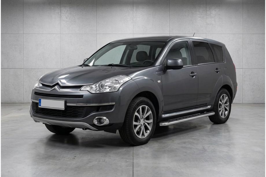 Citroen C-Crosser 2007–2013 Maydos V1 sidetrin (2 stk., aluminium ↗ rustfrit stål) Image